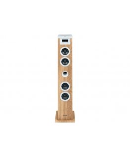 Thomson DS121CD домашний музыкальный центр Home audio tower system 10 W Белый, Дерево