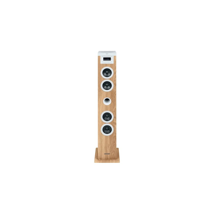 Thomson DS121CD home audio system Home audio tower system 10 W White, Wood