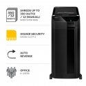 Fellowes AutoMax 350C papīra smalcinātājs Krusteniskā smalcināšana 60 dB 23 cm Melns