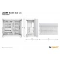 be quiet! LIGHT BASE 900 DX White „Full Tower“ Balta be quiet! LIGHT BASE 900 DX White „Full Tower“ Balta