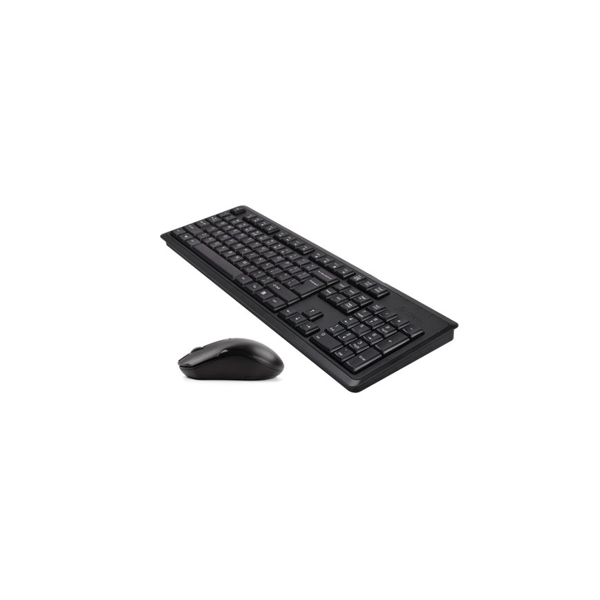 A4Tech 4200N keyboard Mouse included Office USB QWERTY English Black – 4