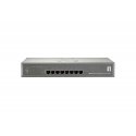 LevelOne GEP-0822 tīkla pārslēgs Gigabit Ethernet (10/100/1000) Power over Ethernet (PoE) Pelēks LevelOne GEP-0822 tīkla pārslēgs Gigabit Ethernet (10/100/1000) Power over Ethernet (PoE) Pelēks