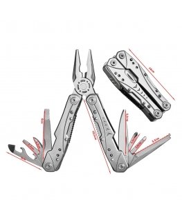 Extralink | Multitool | pocket knife, 23 in 1, with case, silver