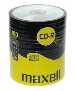 Maxell CD-R 80XL 52x 100 Pack 700 MB 100 шт
