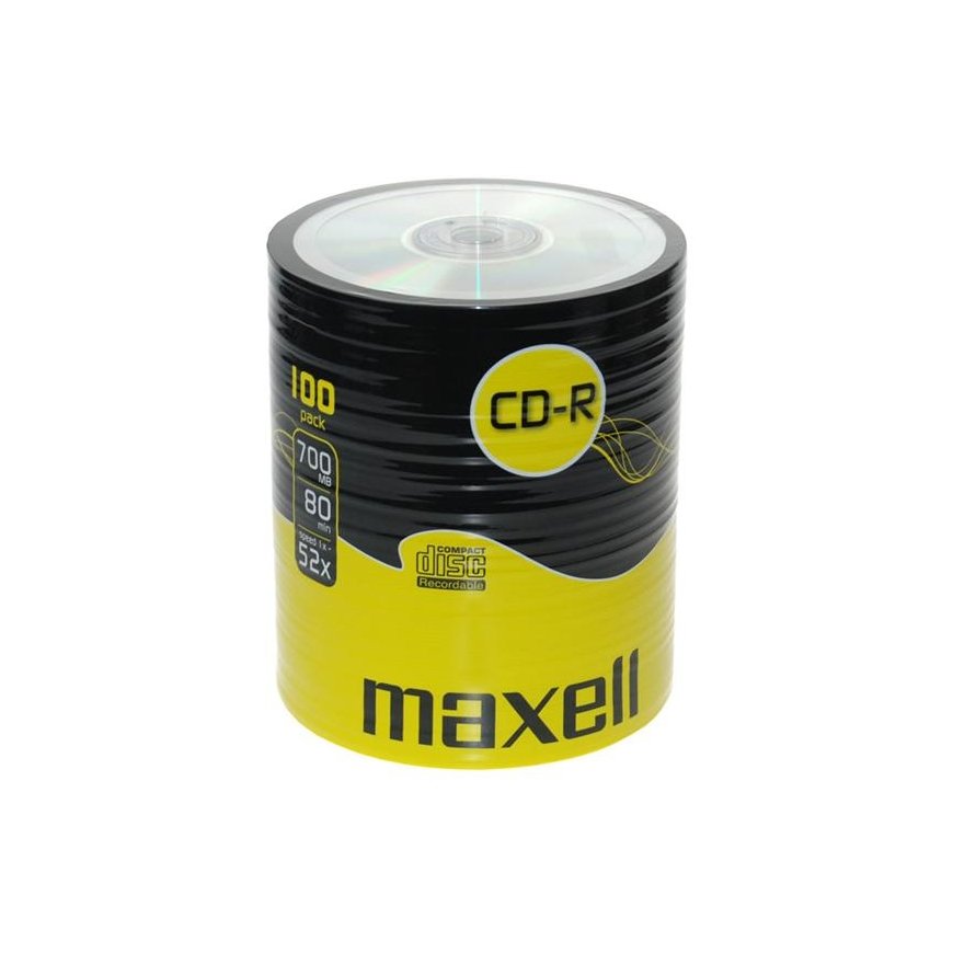 Maxell CD-R 80XL 52x 100 Pack