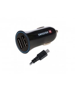 Swissten 20110908 mobile device charger Universal Black Cigar lighter Auto