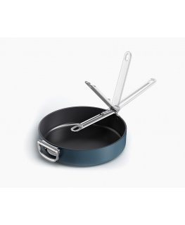 Joseph Joseph Space Folding Handle Ceramic Non-stick 28cm Blue Frying Pan