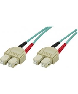 Deltaco SCSC-65 „InfiniBand“ arba pluoštinis optinis kabelis 5 m 2x SC Vandens spalva