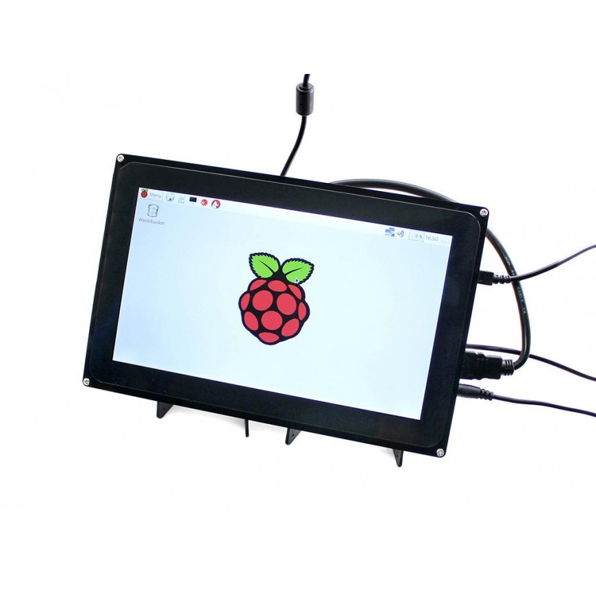 Waveshare Talpinis lietimui jautrus ekranas Raspberry Pi mikrokompiuteriui - LCD TFT 10.1 – 5