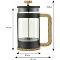 ZAPARZACZ DO KAWY/HERBATY 0.60L FRENCH PRESS KLAUSBERG KB-7680 ZAPARZACZ DO KAWY/HERBATY 0.60L FRENCH PRESS KLAUSBERG KB-7680