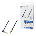 LogiLink 3.5mm - 3.5mm 0.5m audiokaapeli 0,5 m Sininen LogiLink 3.5mm - 3.5mm 0.5m audiokaapeli 0,5 m Sininen