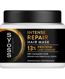 SYOSS Intense Repair Kaukė sausiems ir pažeistiems plaukams 400 ml