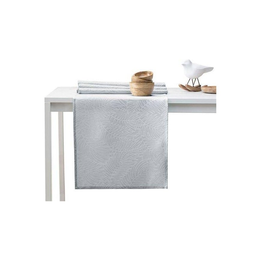 AmeliaHome Tablecloth AH GAIA HMD light gray 30X100