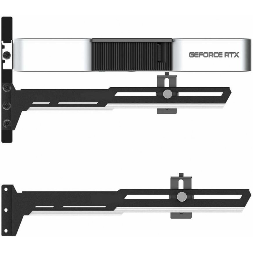 1st Cool 1stCOOL 1stCool Support GPU Metal Bracket, musta