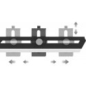 1st Cool 1stCOOL 1stCool Support GPU Metal Bracket, musta