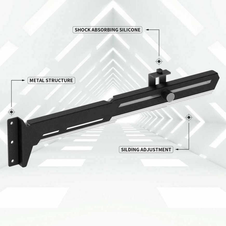 1st Cool 1stCOOL 1stCool Support GPU Metal Bracket, musta – 4