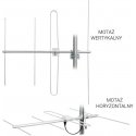 Antenna DVB-T/T2 Spacetronik EOS VHF pol. H is white Antenna DVB-T/T2 Spacetronik EOS VHF pol. H is white