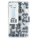 THT electrolytic capacitor set justPi - 107 pcs THT electrolytic capacitor set justPi - 107 pcs