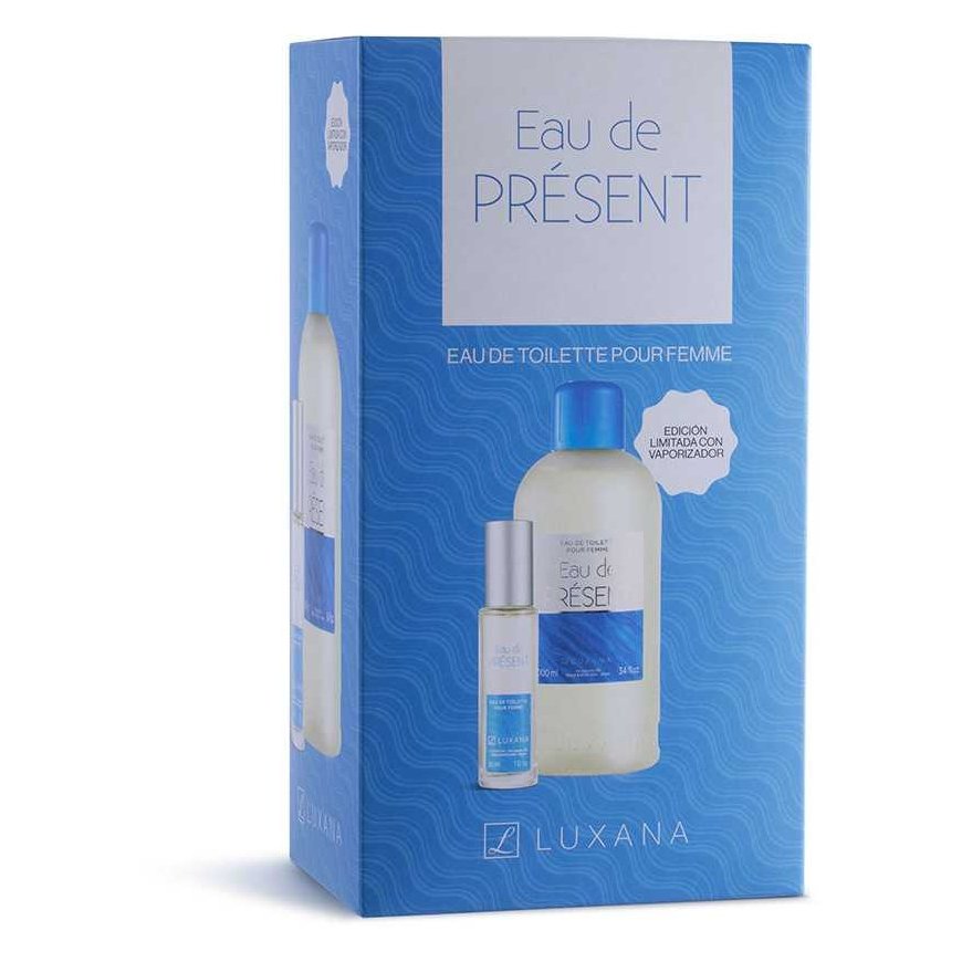 Naisten hajuvesisarja Luxana Eau De Present 2 kpl