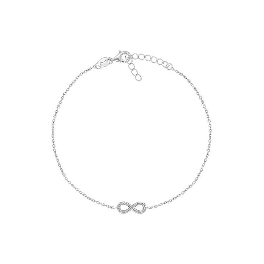 Brilio Silver Infinity Ankle Support ANK110W