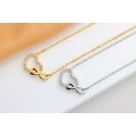 Brilio Silver Brilio Silver Modern gold plated necklace with zircons NCL121Y Brilio Silver Brilio Silver Modern gold plated necklace with zircons NCL121Y
