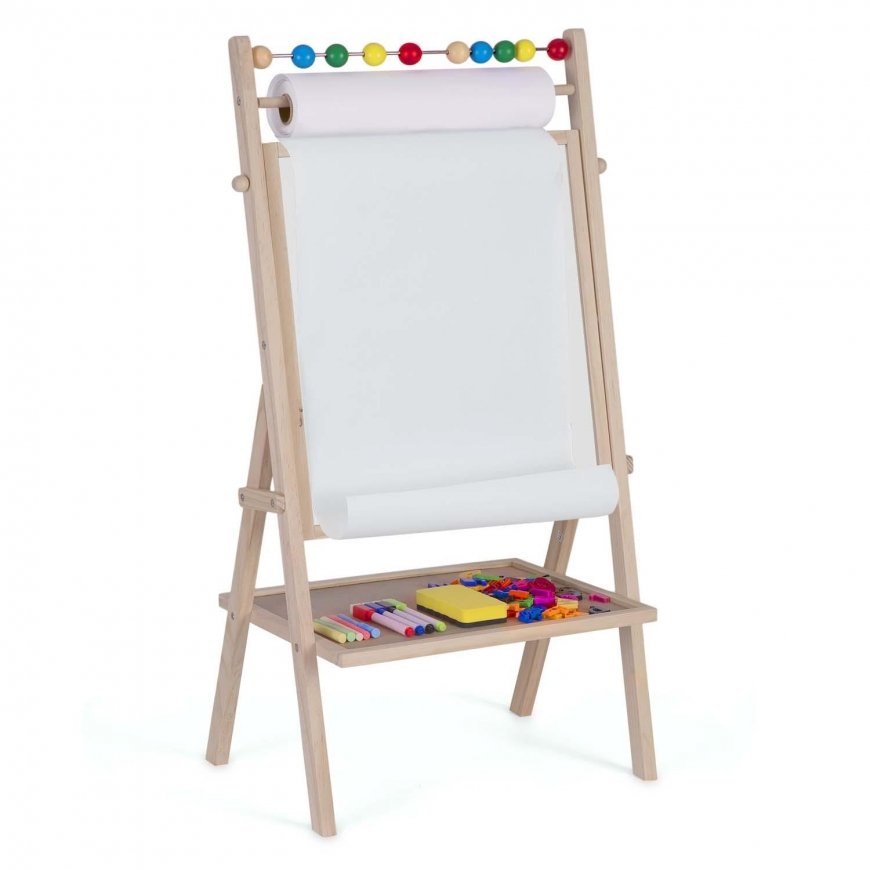 Ricokids Double-sided magnetic drawing board with accessories Rickokids – 2