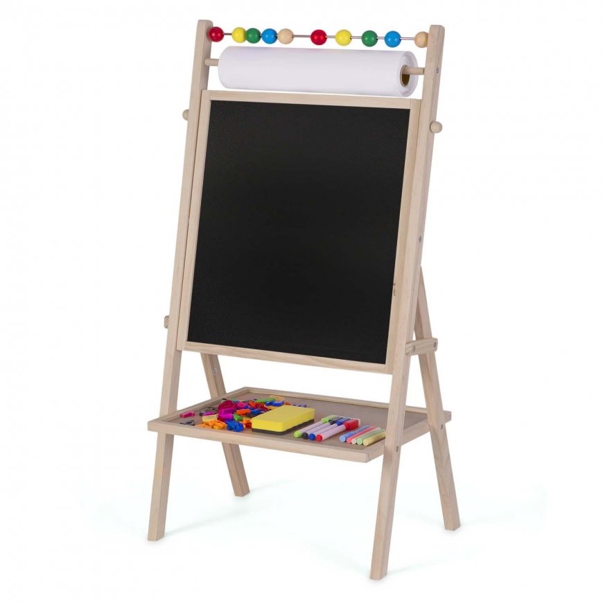 Ricokids Double-sided magnetic drawing board with accessories Rickokids – 5