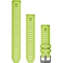 Garmin Smartwatch Silicone Strap, Lime Green, 20mm