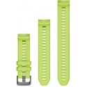Garmin Smartwatch Silicone Strap, Lime Green, 20mm