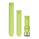 Garmin Smartwatch Silicone Strap, Lime Green, 20mm
