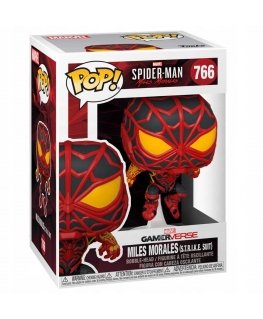 Funko Pop! Marvel 766 Spiderman Miles Morales S.T.R.I.K.E. Suit