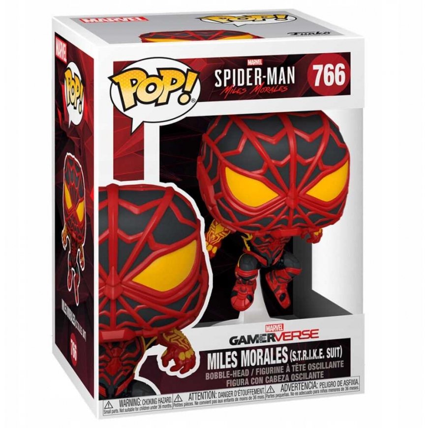 Funko Pop! Marvel 766 Spiderman Miles Morales STRIKE Suit