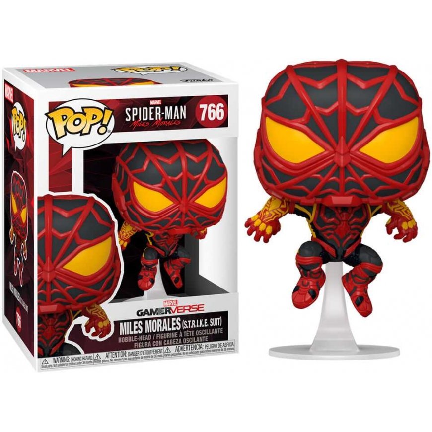 Funko Pop! Marvel 766 Spiderman Miles Morales STRIKE -puku – 5