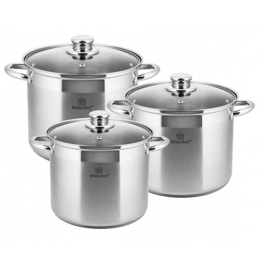 King Hoff GARNKI KINGHOFF 6 ELE 9L/ 7L/ 5L KH-4310 – 2