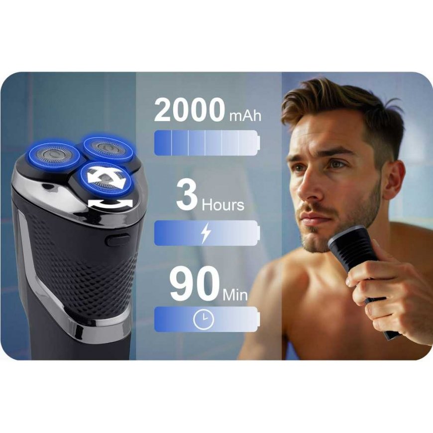 Electric shaver Berdsen BD-268 black – 3