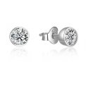 Beneto Silver earrings with crystal AGUP1962 Beneto Silver earrings with crystal AGUP1962