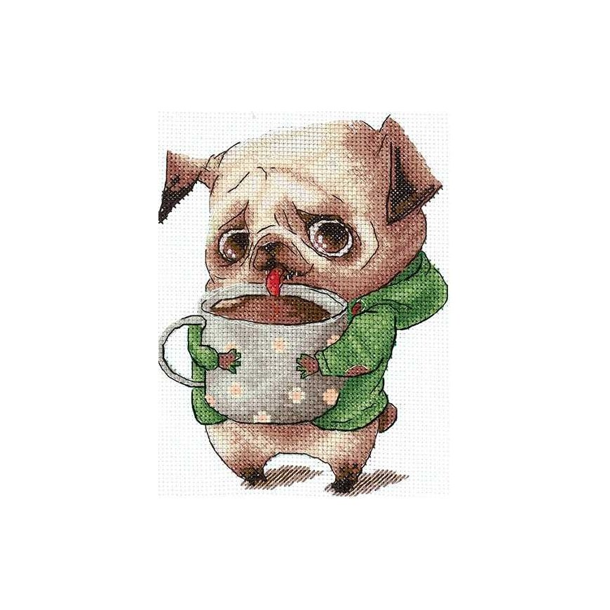 Beldizart Cross-stitch kit "Coffee lovers