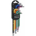 Pro-Line Proline Pitkät torx-avaimet, 9 kpl sarja, t10-t50, s2, proliini Pro-Line Proline Pitkät torx-avaimet, 9 kpl sarja, t10-t50, s2, proliini