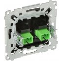 Contact Simon DOUBLE FIBER OPTIC SOCKET DGS2.01/49-SIMON54 SC-APC Contact Simon DOUBLE FIBER OPTIC SOCKET DGS2.01/49-SIMON54 SC-APC