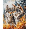 luca S Cross stitch kit Forest Guardians 25x32cm SBM3022 luca S Cross stitch kit Forest Guardians 25x32cm SBM3022