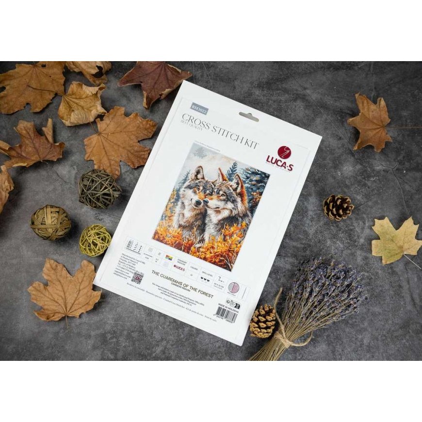 luca S Ristipistosarja Forest Guardians 25x32cm SBM3022 – 3