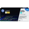 HP 650A, Оригинальный лазерный картридж LaserJet, Голубой HP 650A, Оригинальный лазерный картридж LaserJet, Голубой
