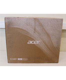 Monitor On sale. Acer Vero B8 B248YEbemiqprcuzx 23.8" IPS 1920x1080/16:9/4ms/300/100M:1/DP,HDMI/Audio Out/Webcam/Black | Acer | 