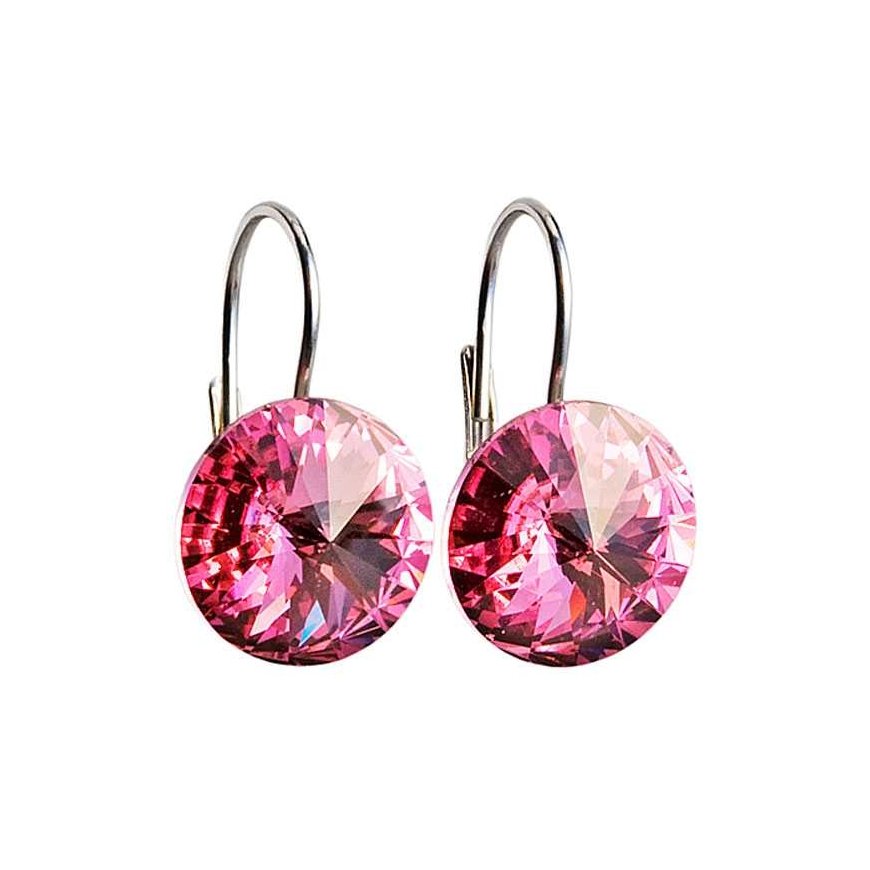 Evolution Group Silver earrings 31106.3 rose