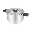 Resto Kitchenware Anser 3.2 L Round Black, Stainless steel