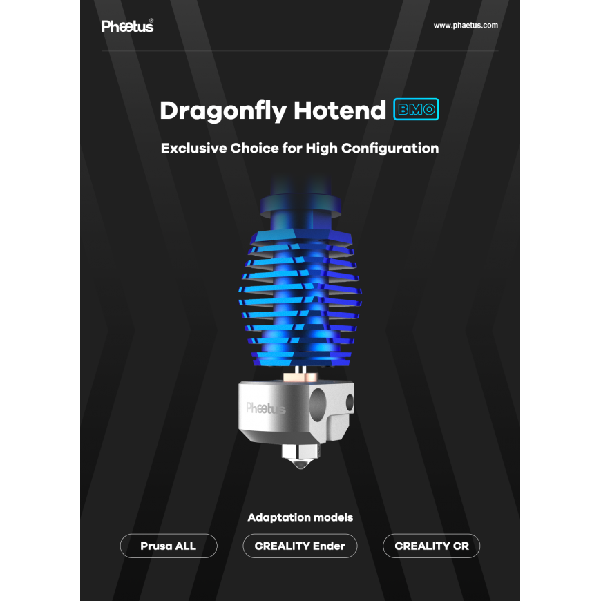Phaetus Dragonfly hot-end BMO – 3