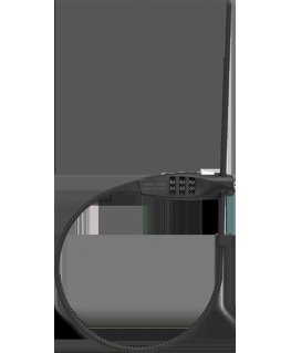 Abus Germany ABUS Combiflex TravelGuard lock - black