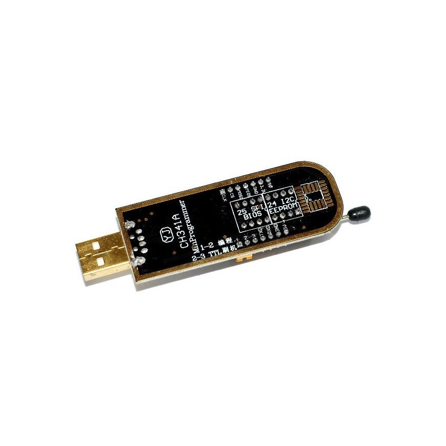 CH341A Gold SPI flash programatorius – 2
