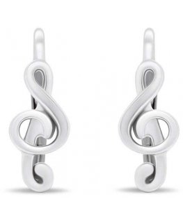Brilio Silver Hopea avaimen muotoiset korvakorut EA394W