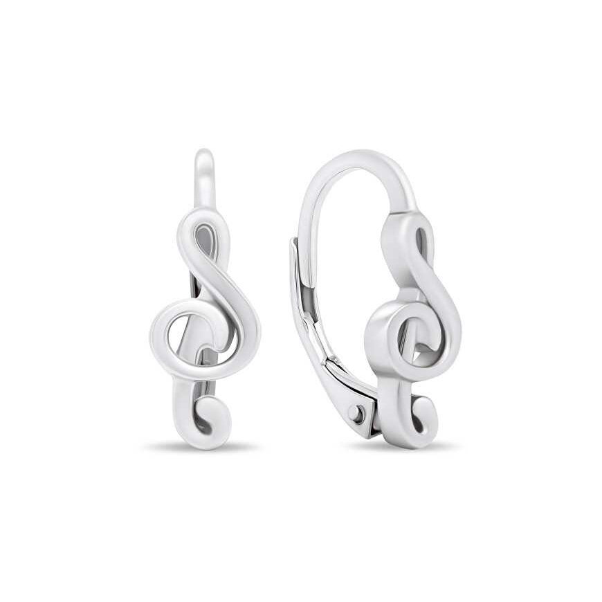 Brilio Silver Silver key-shaped earrings EA394W – 2